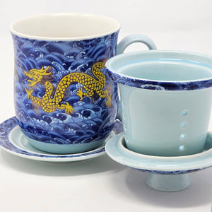 Blue Dragon Tea Mug