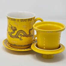 Load image into Gallery viewer, Yellow Dragon Tea Mug