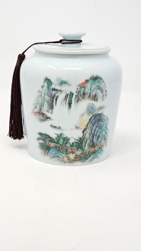 Mountain Tassel Tea Caddy