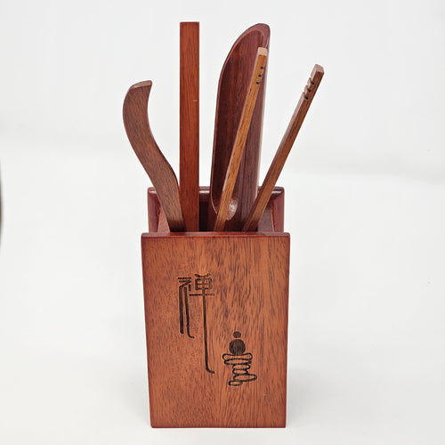 Rosewood Tea Tool Set