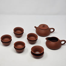 Load image into Gallery viewer, Purple Clay Tea Set