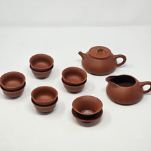 Load image into Gallery viewer, Purple Clay Tea Set