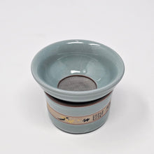 Load image into Gallery viewer, Matte Bamboo Teal Ice Crack Tea Set