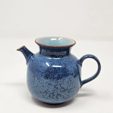 Load image into Gallery viewer, Blue Splash Glaze Tea Set