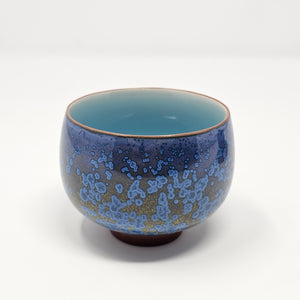 Blue Splash Glaze Tea Set