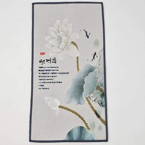 Lotus Tea Towel