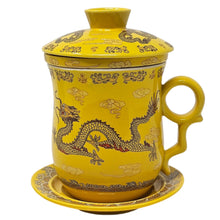 Load image into Gallery viewer, Yellow Dragon Tea Mug